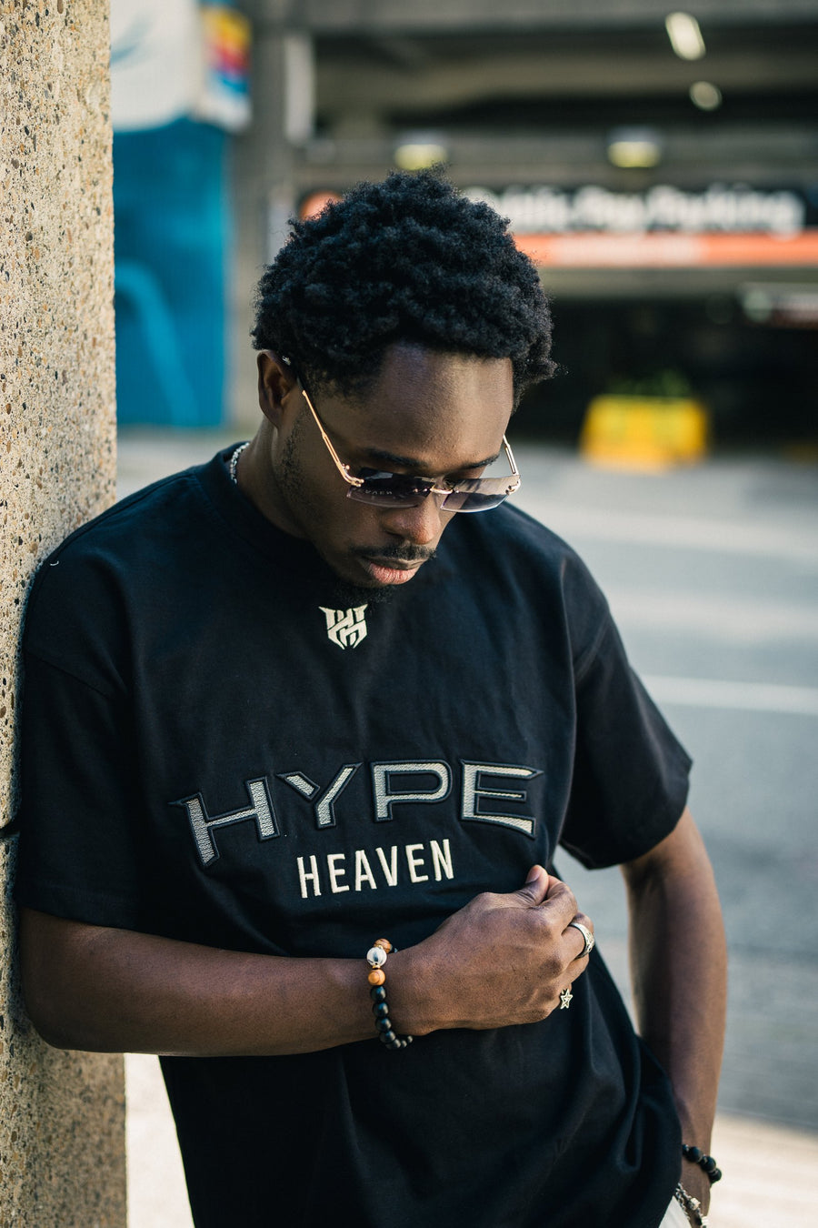 Signature Tee — Noir